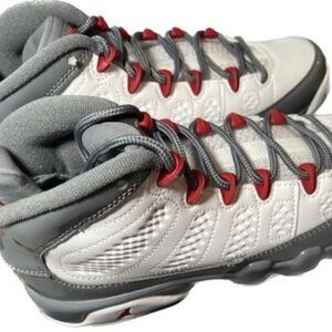 Jordan 9 retro red Sneakers - White, Gray, Red